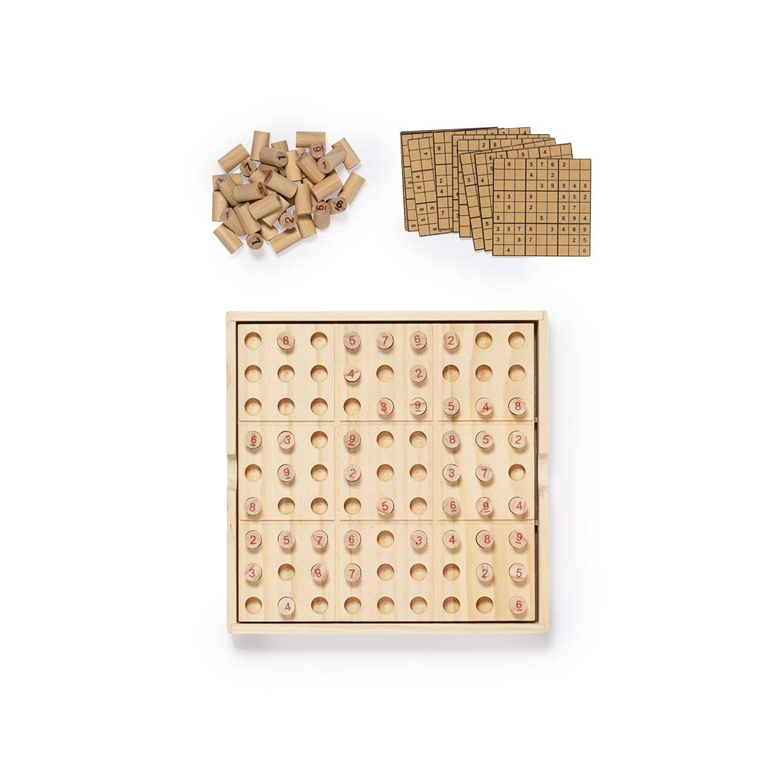 Jeu de Sudoku en bois - Martel