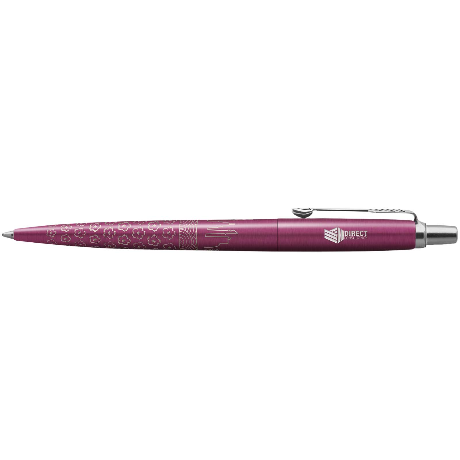 Stylo bille Parker Jotter SE Global Icons - Rose