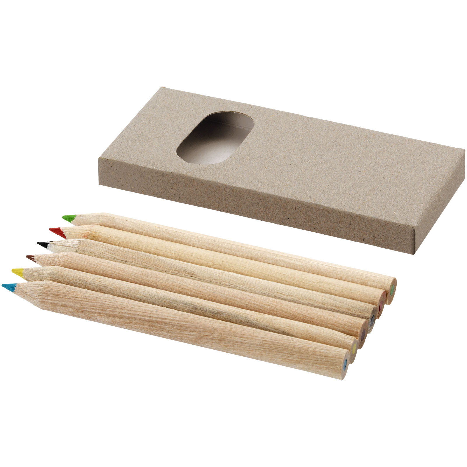 Set de 6 crayons de couleur