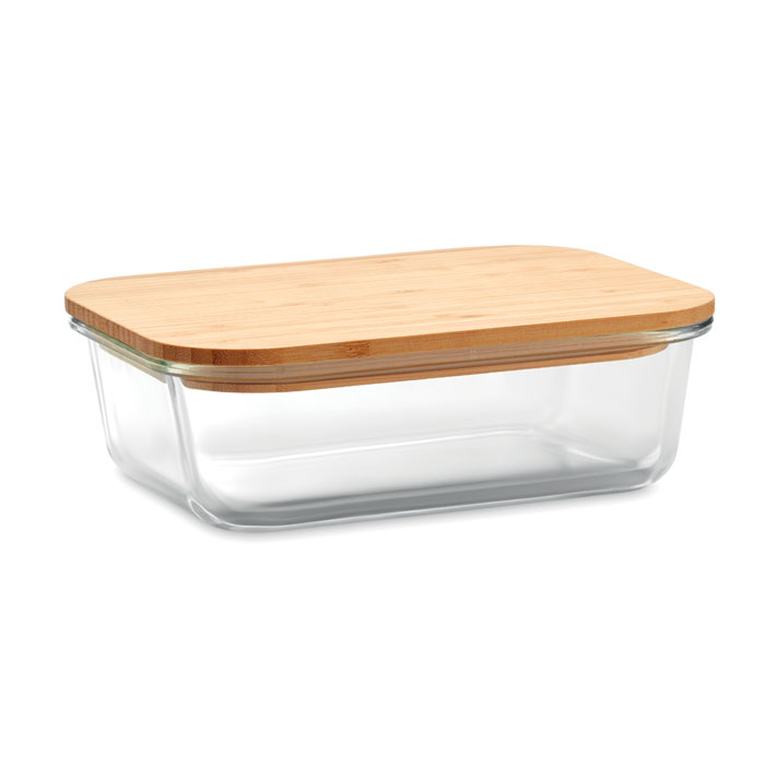 Glas Lunchbox mit Bambusdeckel - Reutte