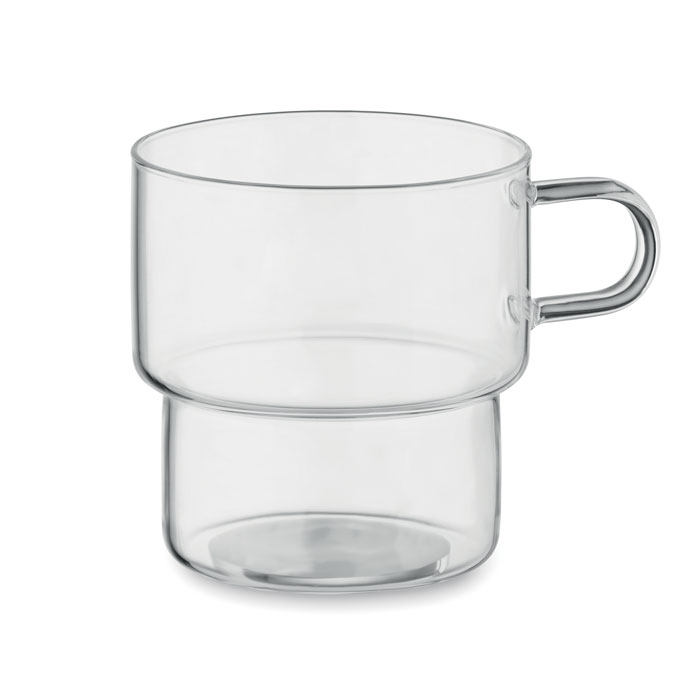 Tasse empilable en verre borosilicate de 300 ml - Éraville