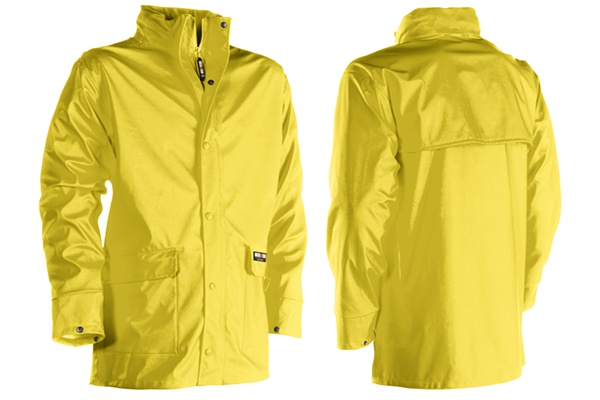 Veste de pluie professionnelle Herock Thalasso | Imperméable, coupe-vent et ventilée