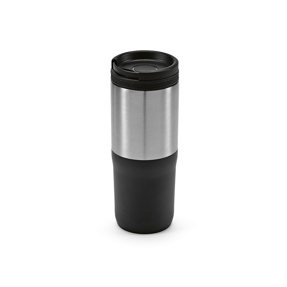 Tasse de Voyage Recyclée en Acier Inoxydable 600 ml - Carnac