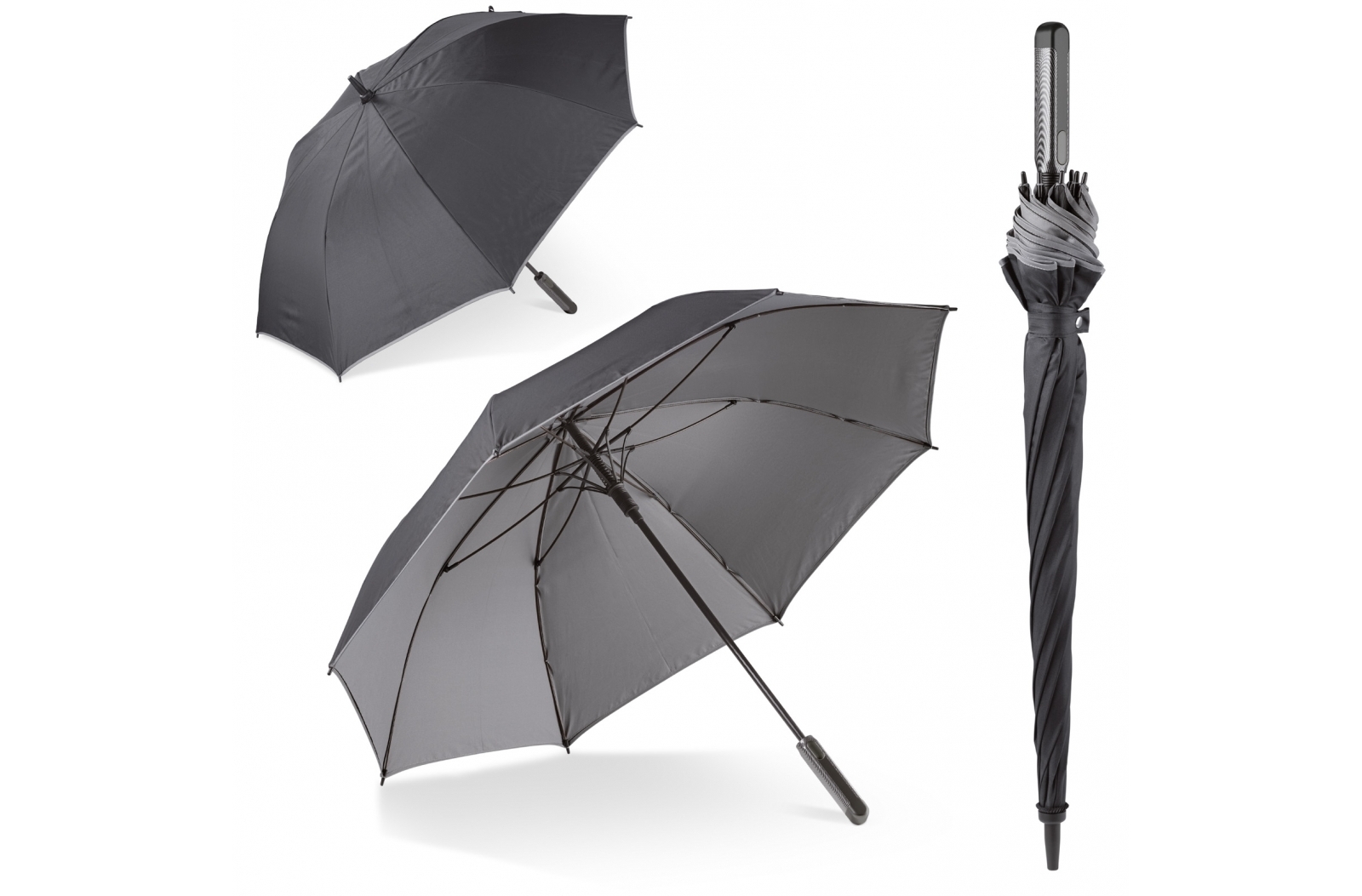 Parapluie double 25” à ouverture automatique