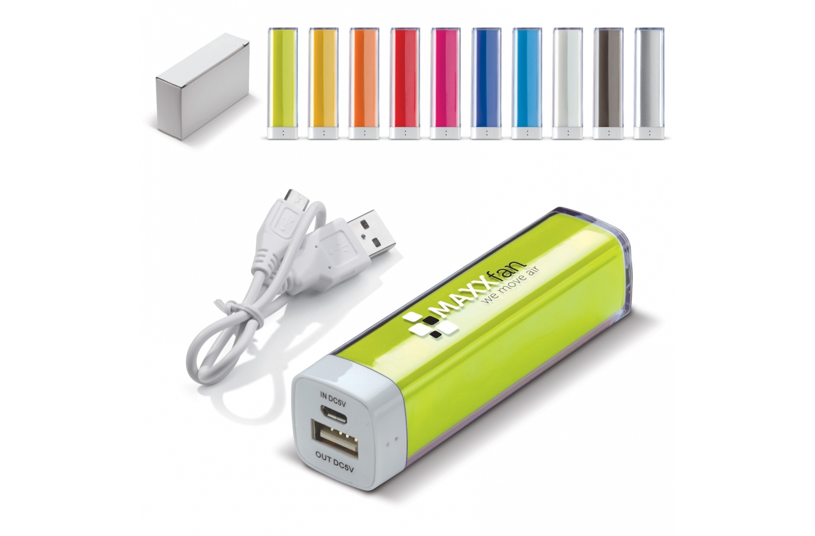 Powerbank Transparent 2200mAh