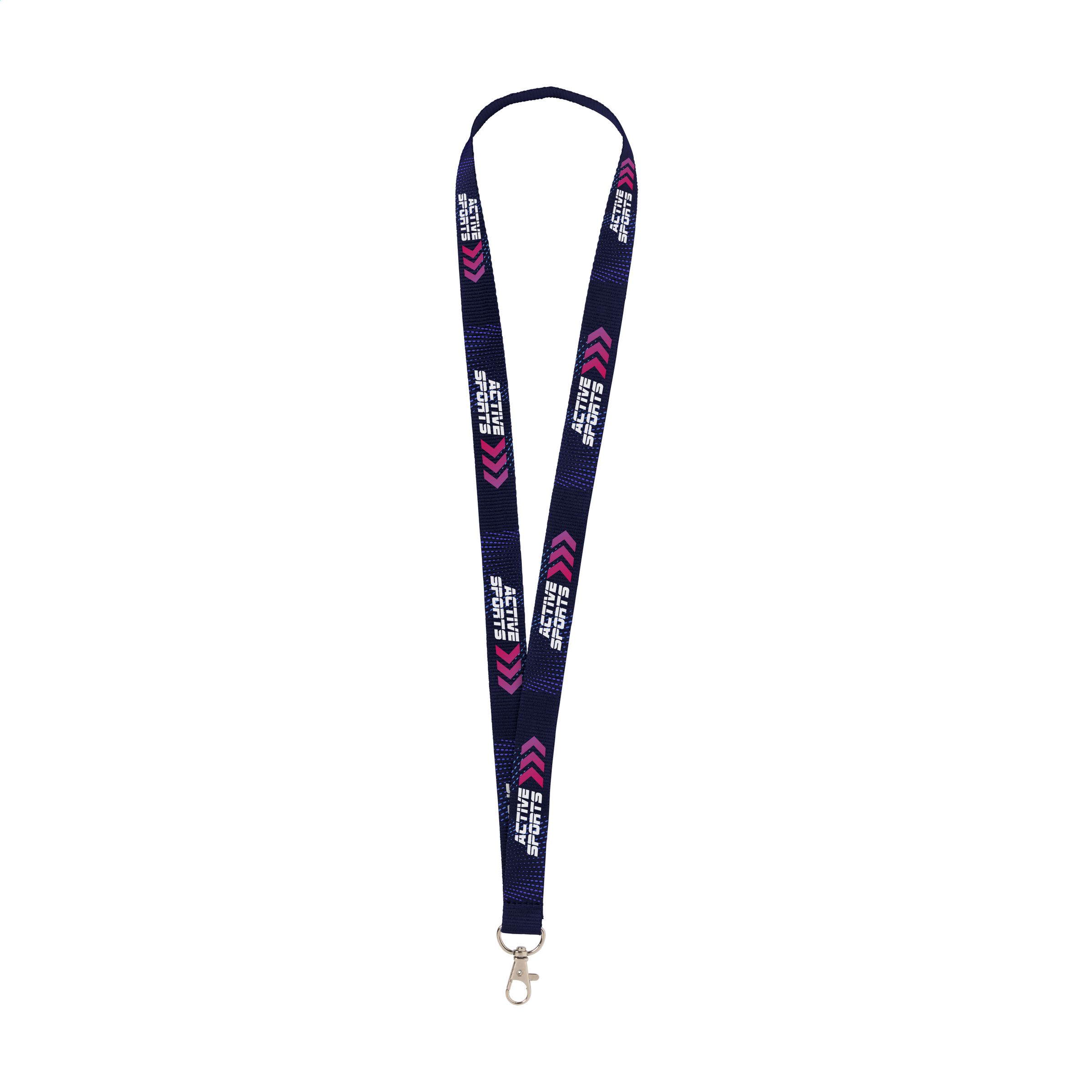 Personalisiertes Lanyard mit Sublimationsdruck aus RPET - Chemnitz