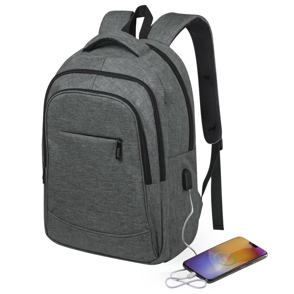 Individueller Rucksack mit USB-Anschluss - Montgomery