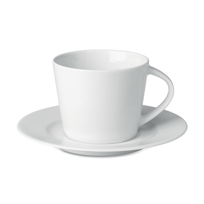 Konische Cappuccino-Tasse mit Untertasse 160ml - Traismauer