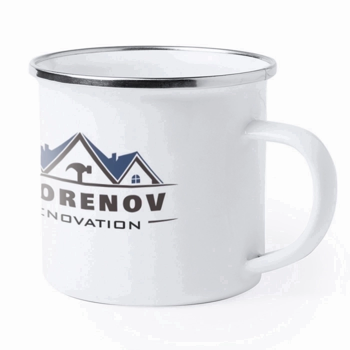 Mug personnalisé en métal spécial sublimation 380ml - Eylin