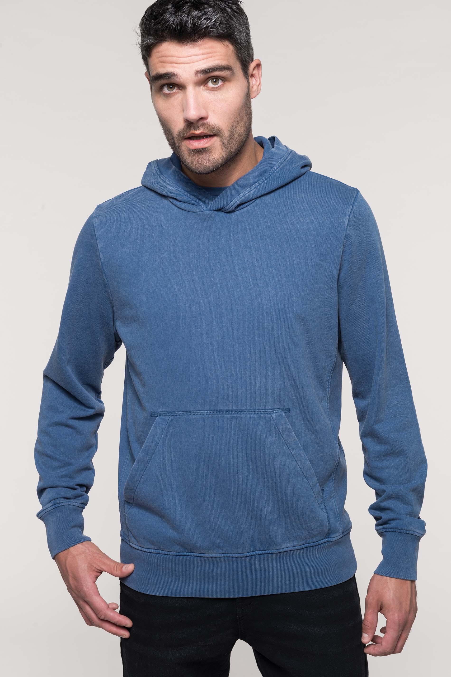 Gealterter French Terry Hoodie - Biedershausen