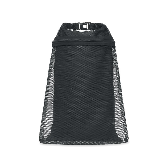 Sac en maille zippé 210D RPET imperméable - Saint-Parize-en-Viry