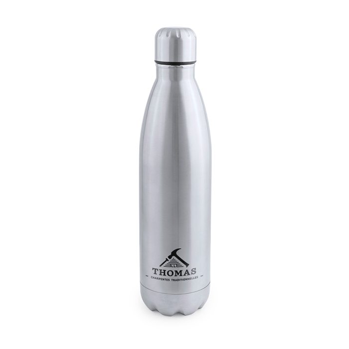 Gourde isotherme randonnée personnalisable en inox 850ml - Kaipo  