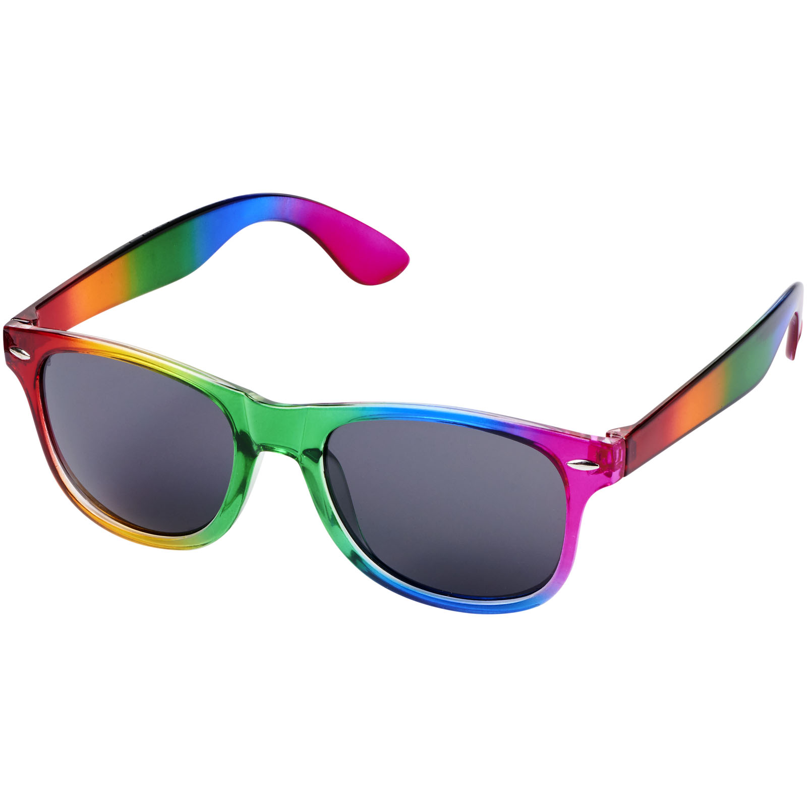 Regenbogen Ray Retro Sonnenbrille - Großpetersdorf