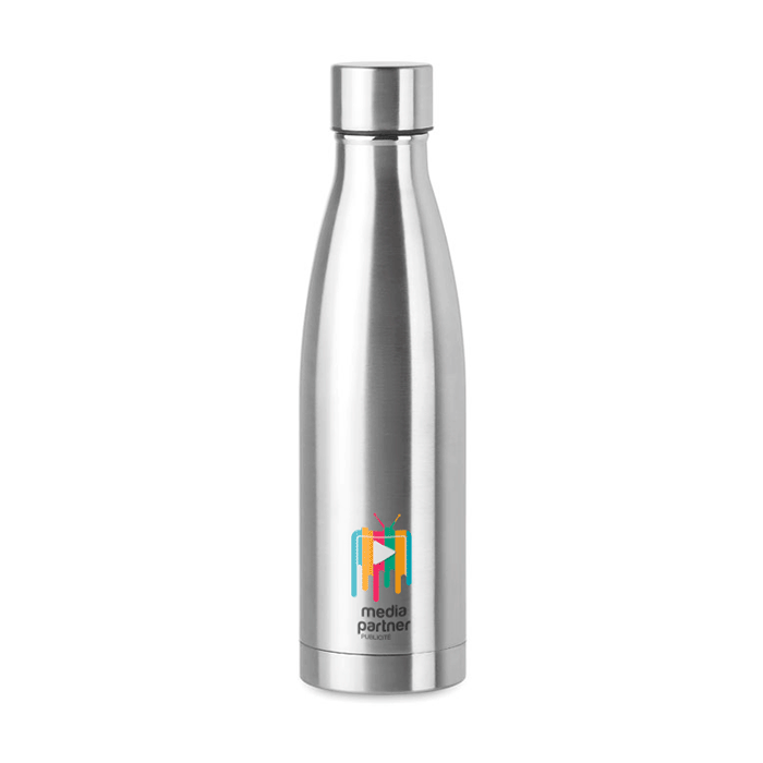 Gourde isotherme personnalisée en inox 500ml - Vincent