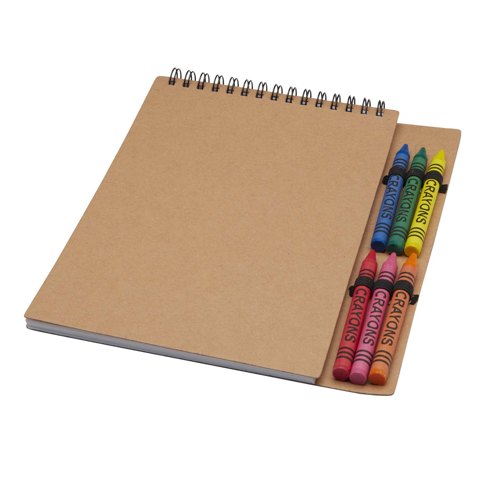 Carnet Spirale A5 avec Couverture Souple et Set de Crayons - Saint-Cyr