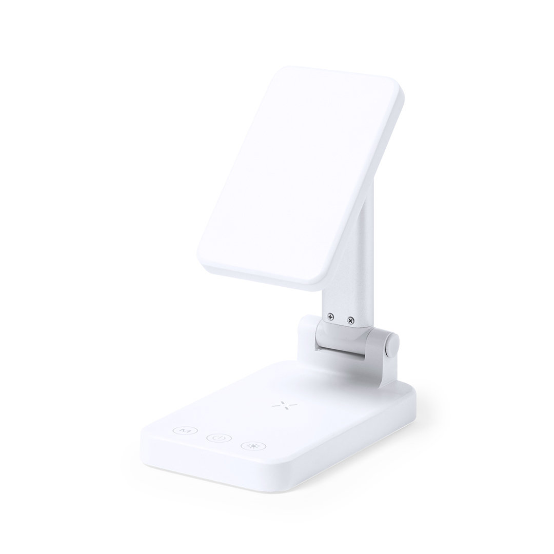 Lampe de bureau LED pliable avec chargeur sans fil - Auvillar