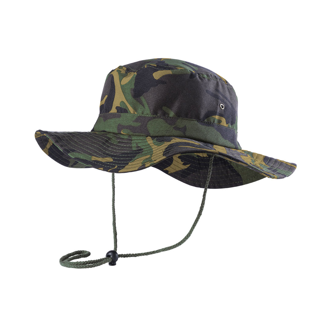 Chapeau d'Aventure Camo en Microfibre Résistante - Fouilleuse