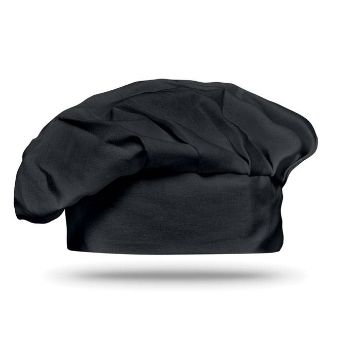 Toque de chef personnalisée en coton 130 gr/m² - Tibre