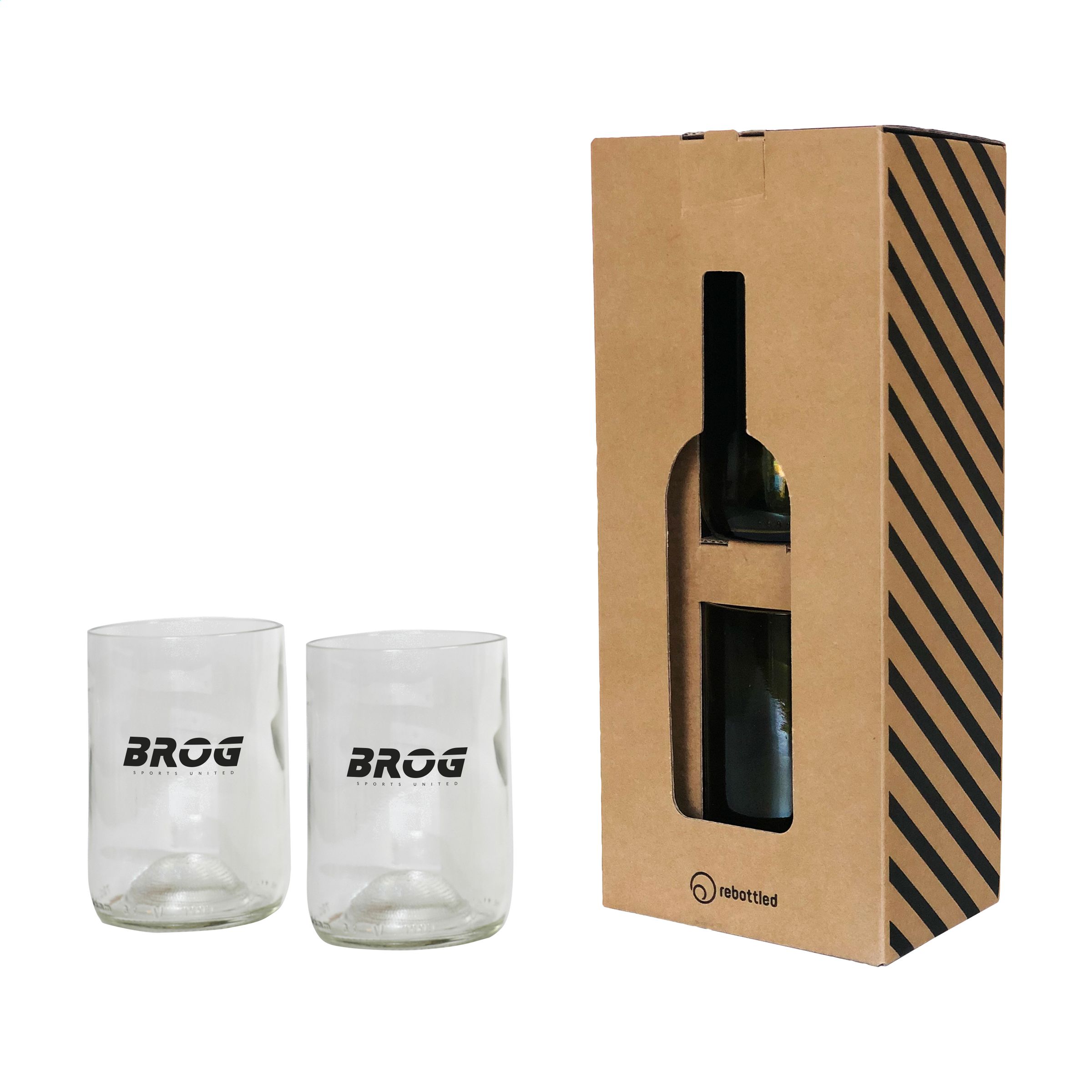 Ensemble de Verres Recyclés 330ml - Châteauneuf-du-Pape