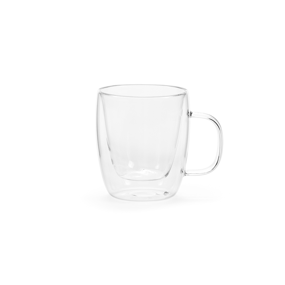 Doppelwandiges Borosilikatglas 250 ml Tasse - Jerichow 