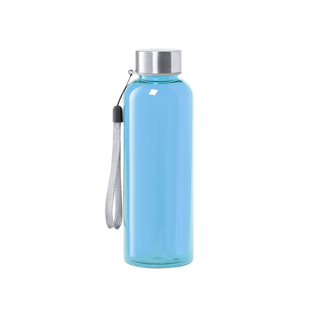 500ml BPA-freie hitzebeständige transparente Tritan-Wasserflasche mit Edelstahlkappe - Kamp-Lintfort  