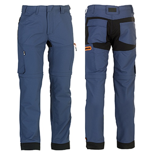 Pantalon de travail zip-off homme Herock Tornado