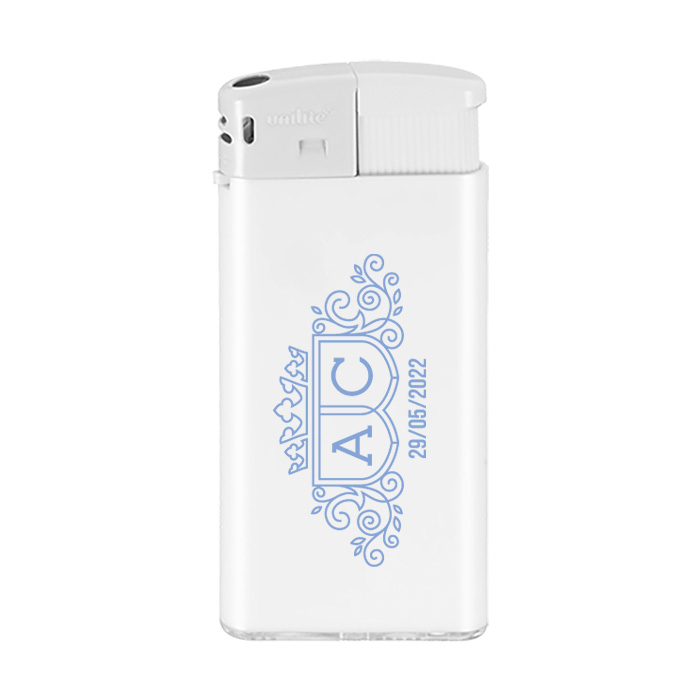 Briquet de mariage personnalisé électronique motif blason - Manam