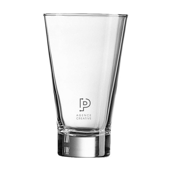 Verre multiusage conique personnalisé 350 ml - Verdon