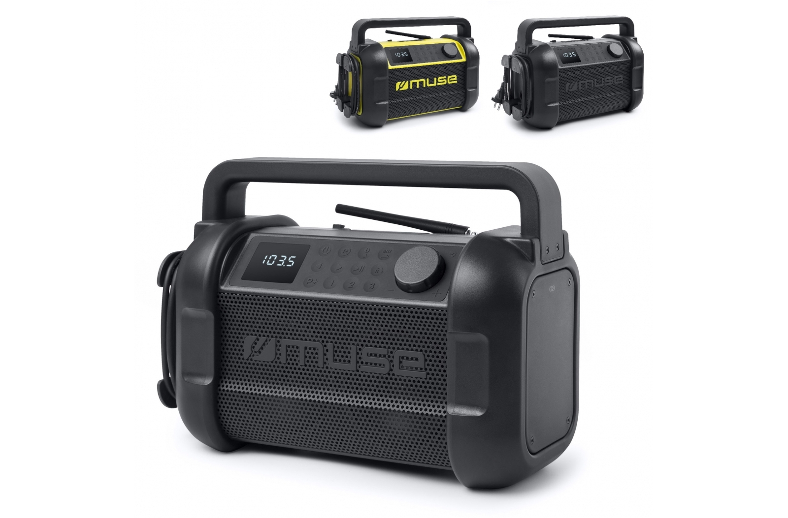 M-928 | Muse Arbeitsradio mit Bluetooth 20W FM-Radio