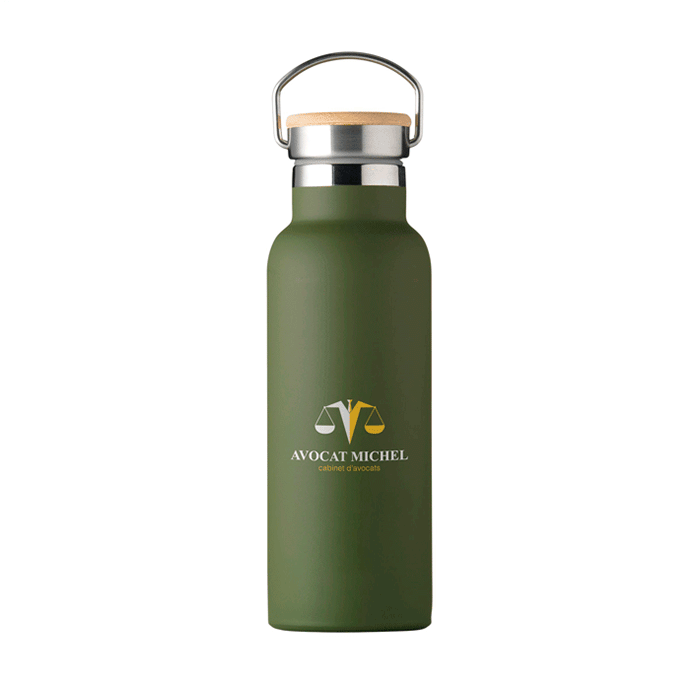 Gourde isotherme personnalisée 500ml - Ara