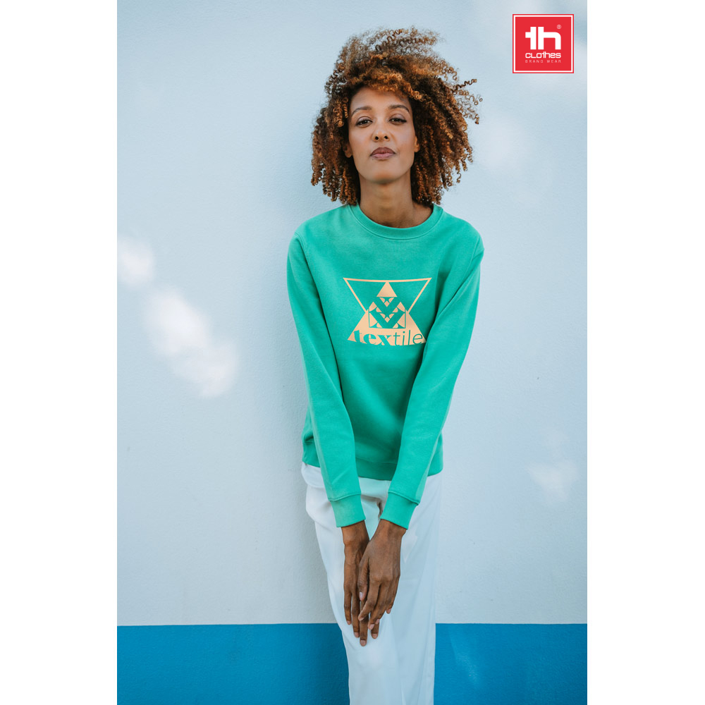 Sweat-shirt en mélange de coton