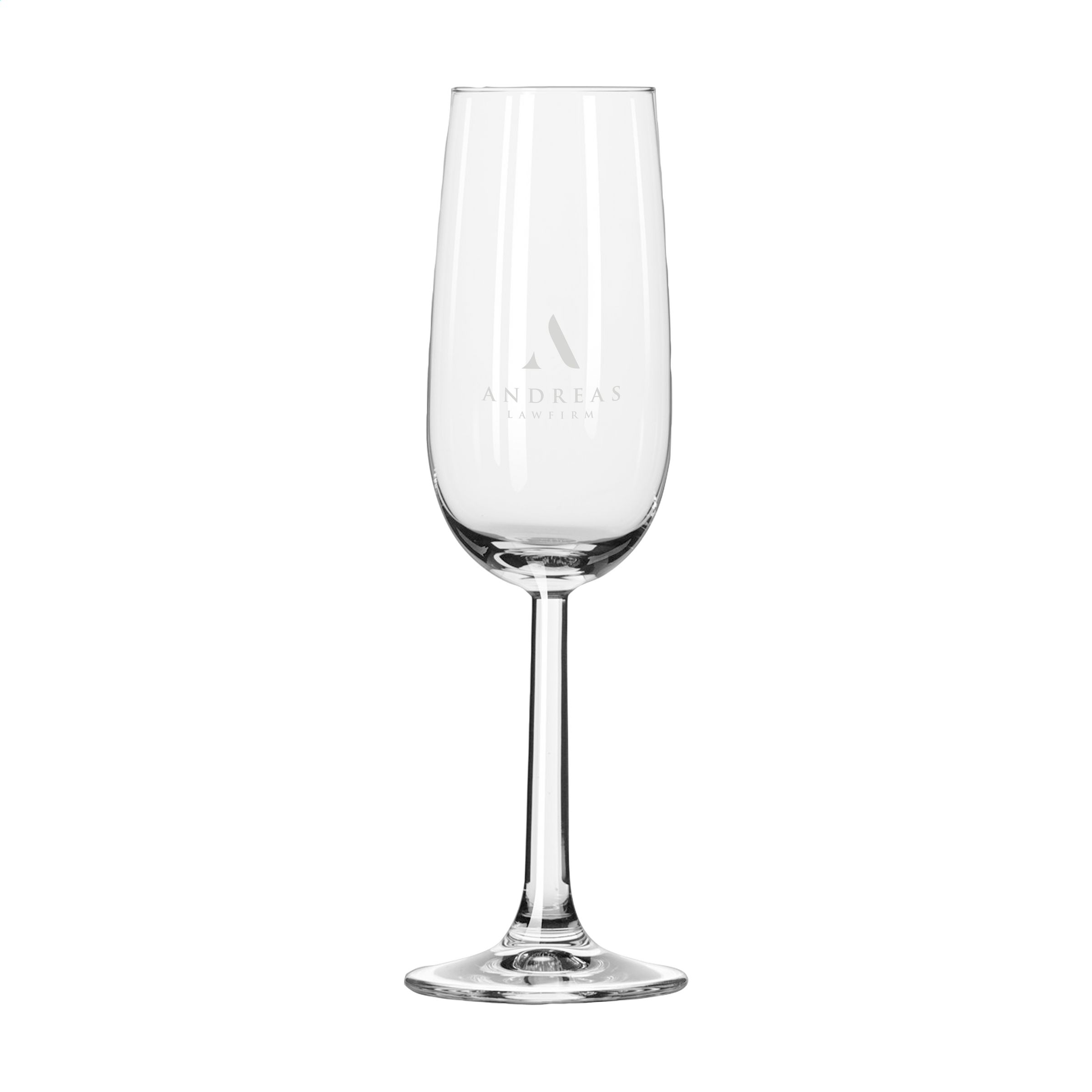 Flûte à champagne en verre transparent 170ml - Neuville-Ferrières