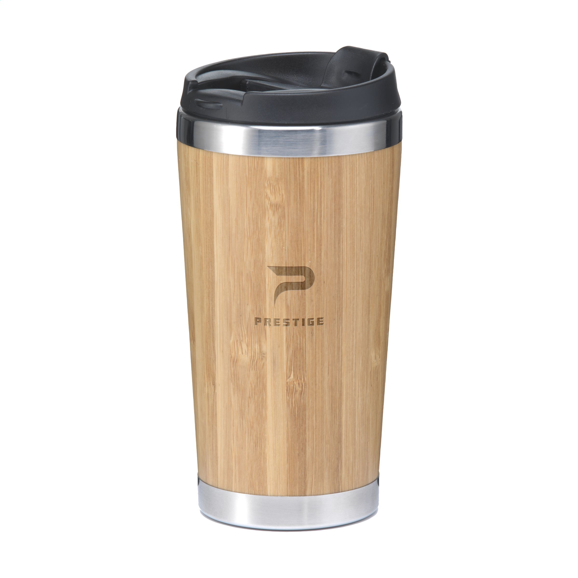 Tasse Thermos à Double Paroi en Bambou et Acier - Beaufort