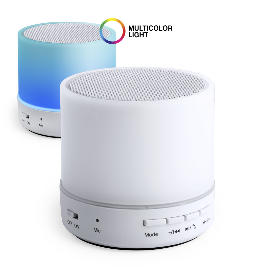 Enceinte personnalisée bluetooth avec lumière mutlicolore - Puyo