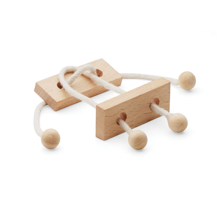 Puzzle Casse-Tête Rectangulaire en Bois de Hêtre