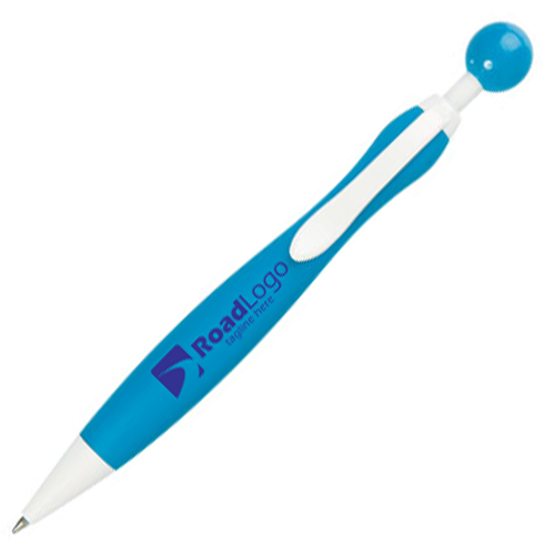 Stylo personnalisé ergonomique avec bouton-poussoir boule - Maria