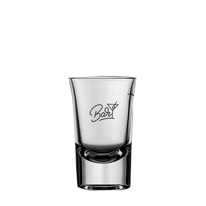 Verre à liqueur personnalisé transparent 34 ml - Tenise