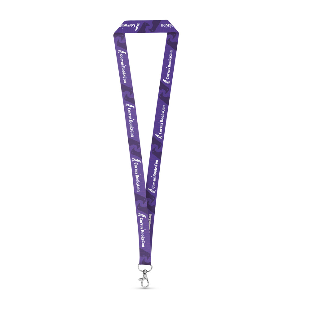 Zweiseitiges Sublimations-Lanyard mit Karabiner - Hietzing