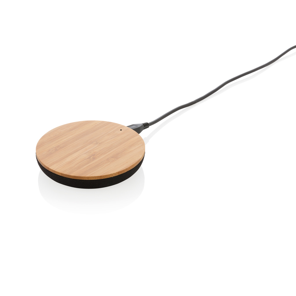 Chargeur sans fil Eco Bamboo X 5W - Levroux