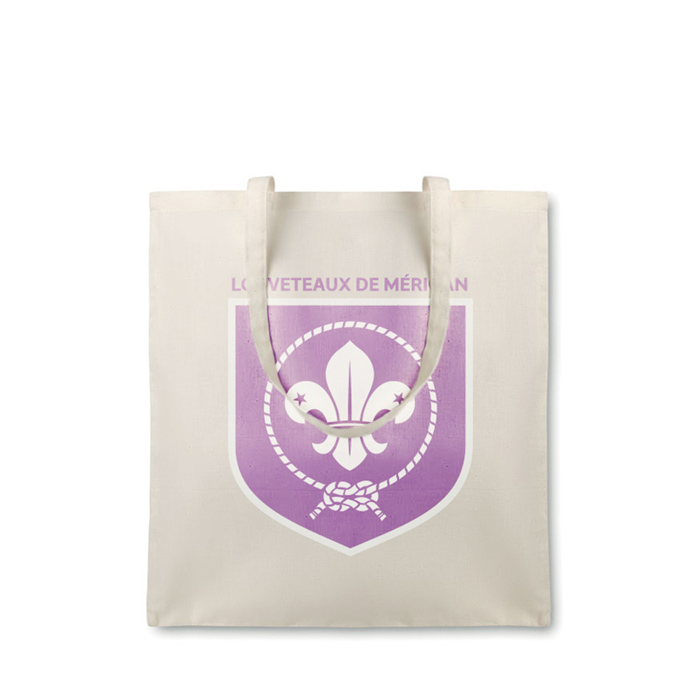 Tote bag personnalisé d'entreprise en coton bio 105 g/m² - Montélimar