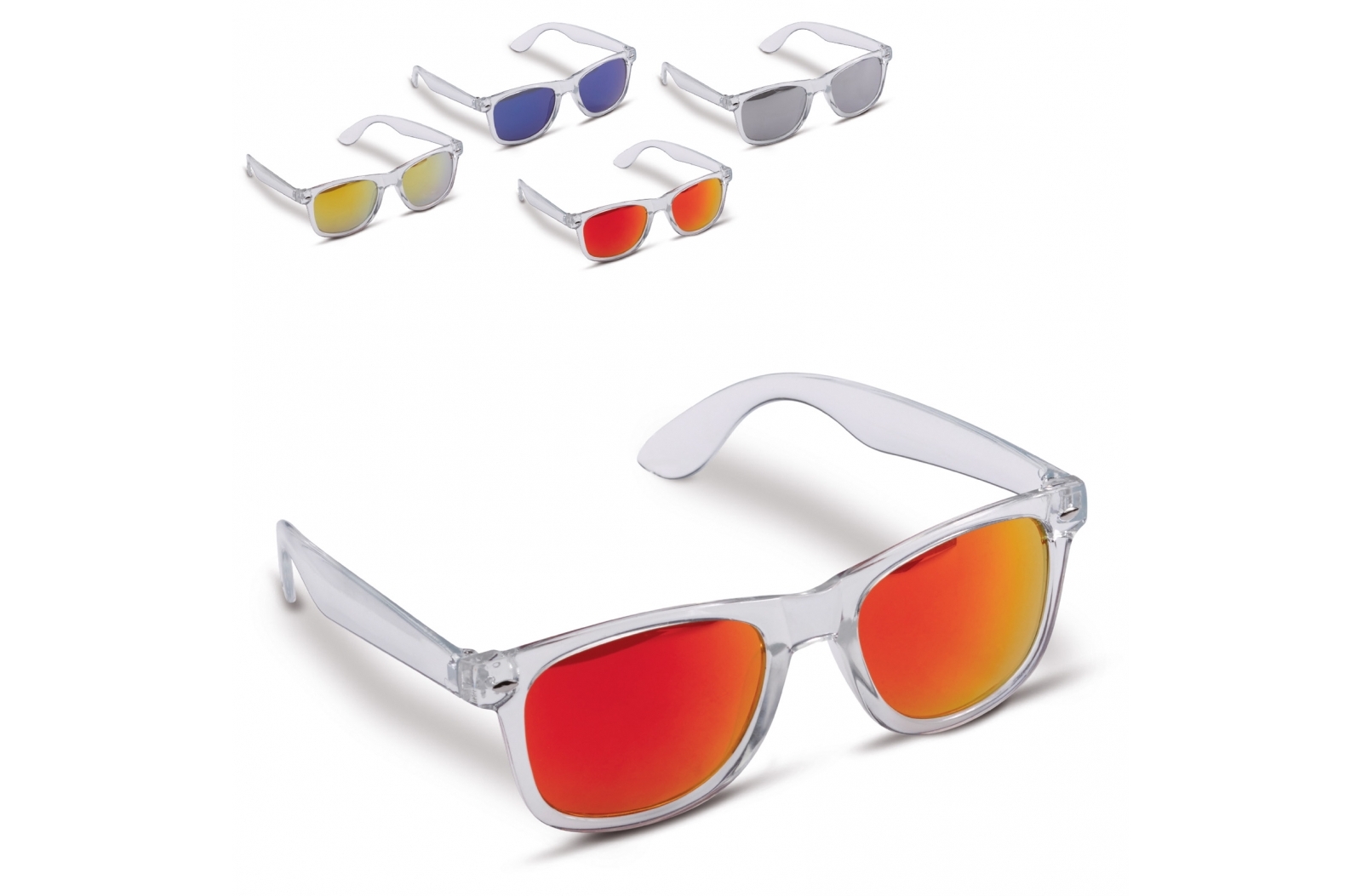 Sonnenbrille Bradley transparent UV400