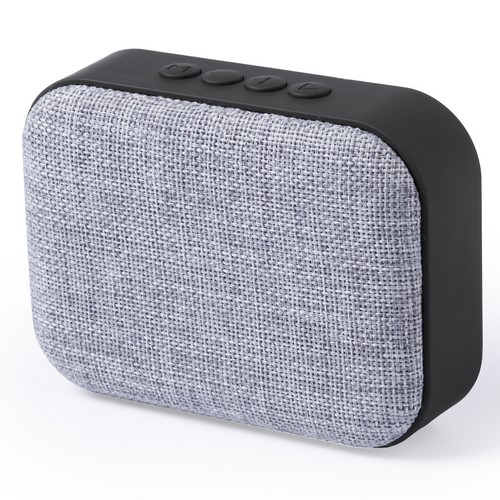 Enceinte personnalisée bluetooth recouvrement tissu 3W - Milagro