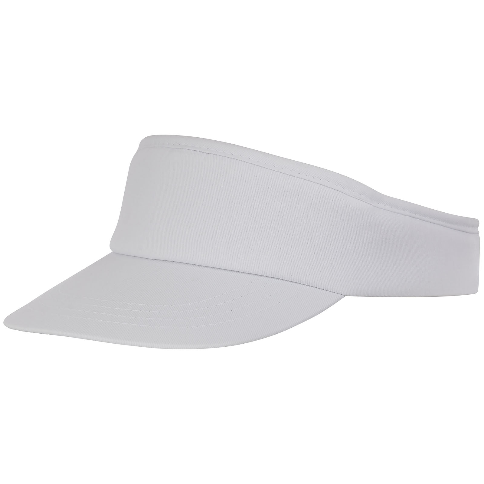 Personalisierter Visor aus Baumwoll-Twill (175 g/m²) - Lisa